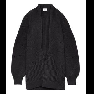 Aritzia merino cardigan Darcey style dark grey!
